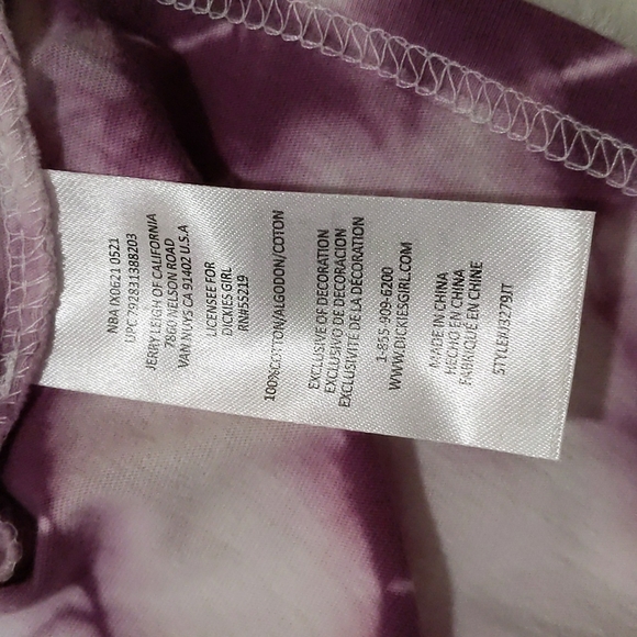 DICKIES Tie-dye Graphic Logo Tee ~ NWOT - Picture 9 of 11